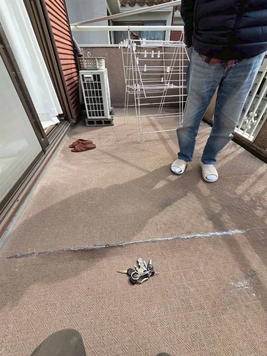 【西明石市】ベランダ防水工事|塩ビシート防水の浮き・下地腐食をウレタン防水通気緩衝工法で解決【M様邸】